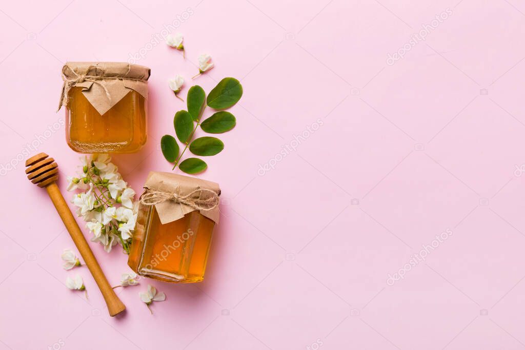 Vasetto di miele di acacia artigianale 500g
